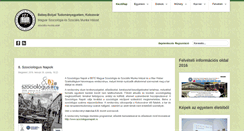 Desktop Screenshot of bbte-szocialismunka.ro